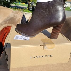 Leather Ankle Booties